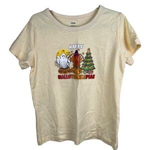 Happy HallowThanksMas Tee